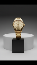 Champagne gold limited edition watch